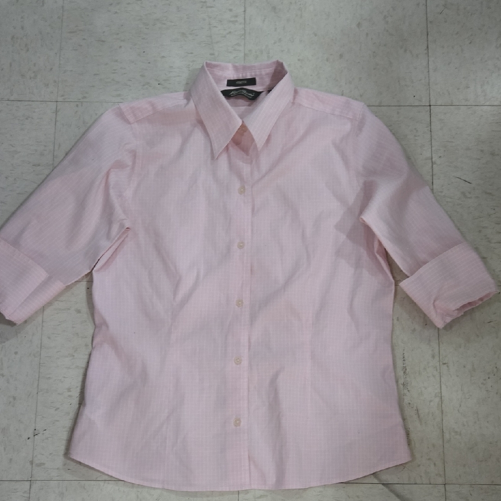 Pink Button-Up Shirt